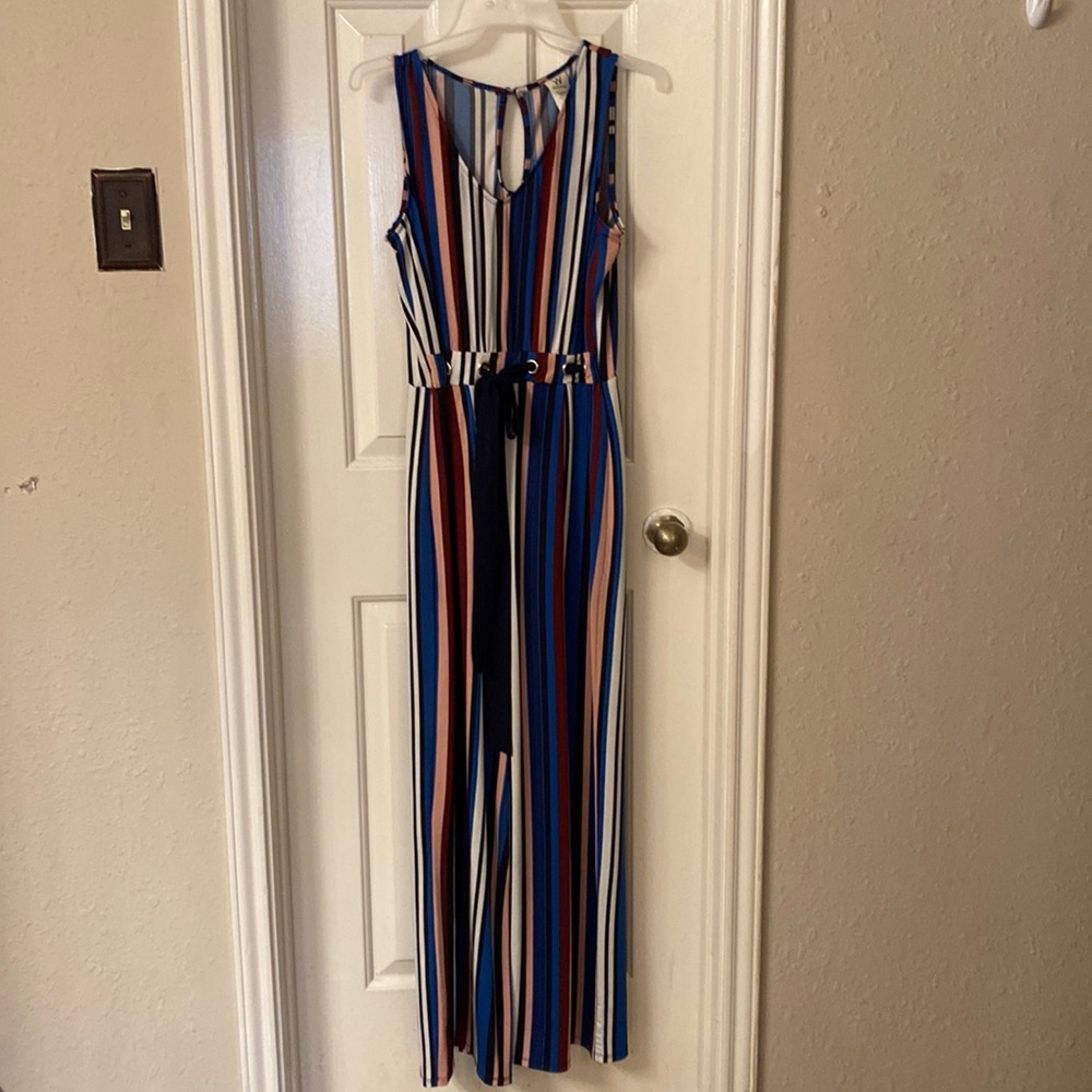 Stripe jumpsuit